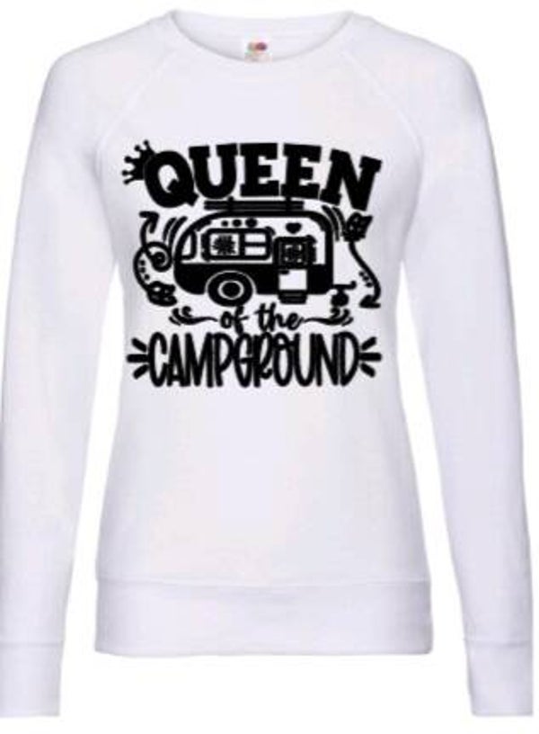 Queen of the campground - Dames trui