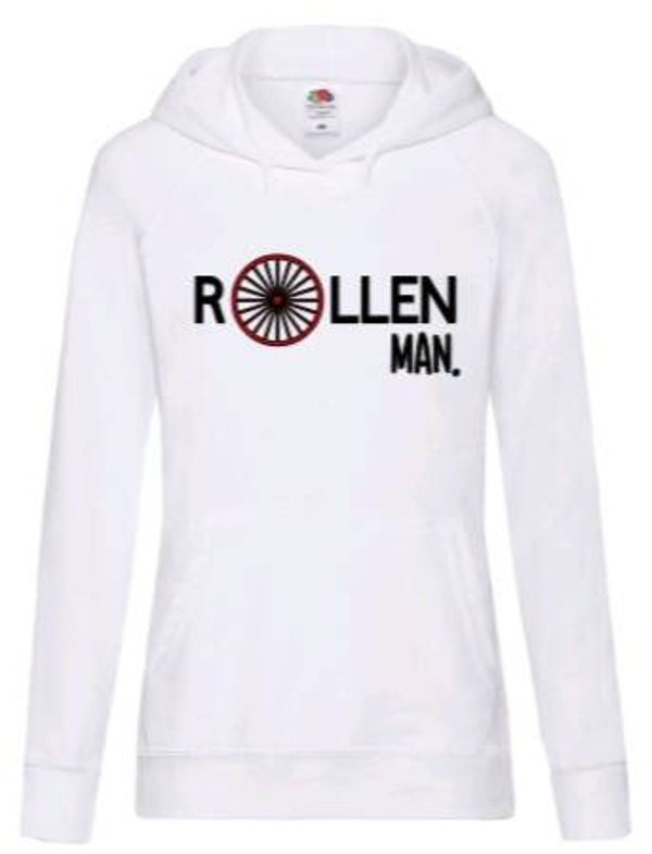 Rollen man. - Dames hoodie