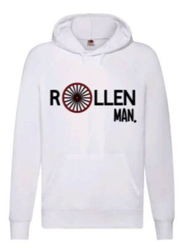 Rollen man. - Heren hoodie