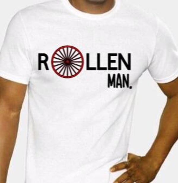 Rollen man. - Heren shirt