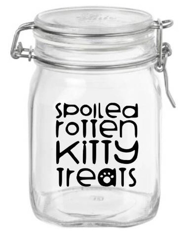 Spoiled rotten kitty treats