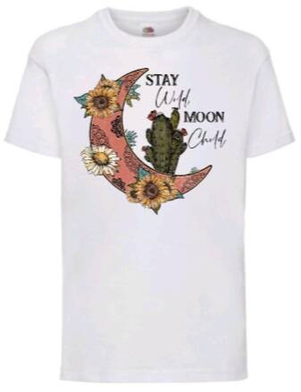 Stay wild moon child - Kinder shirt