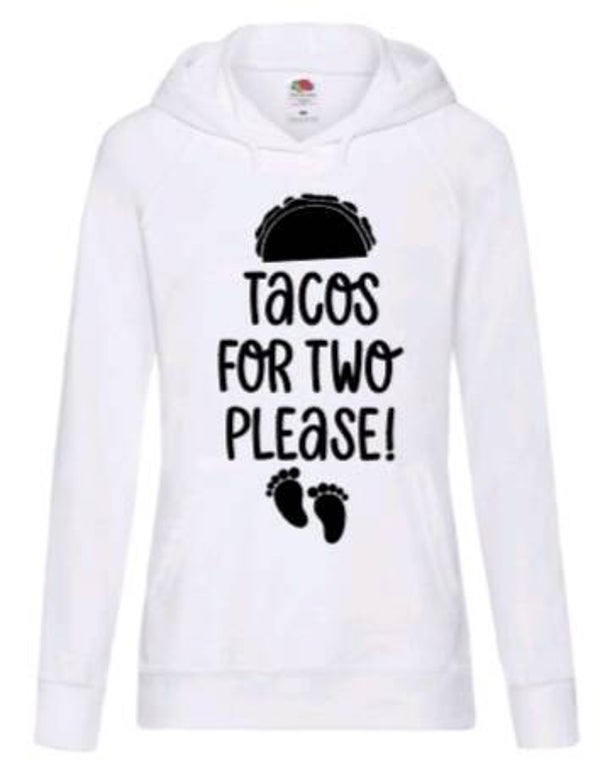 Taco's for two please - Dames hoodie