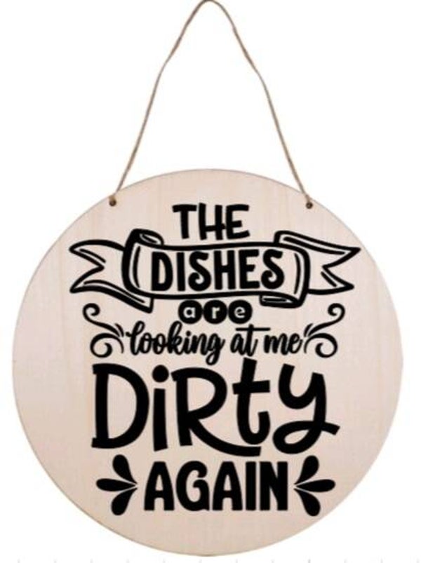 The dishes are looking at me dirty again - Rond
