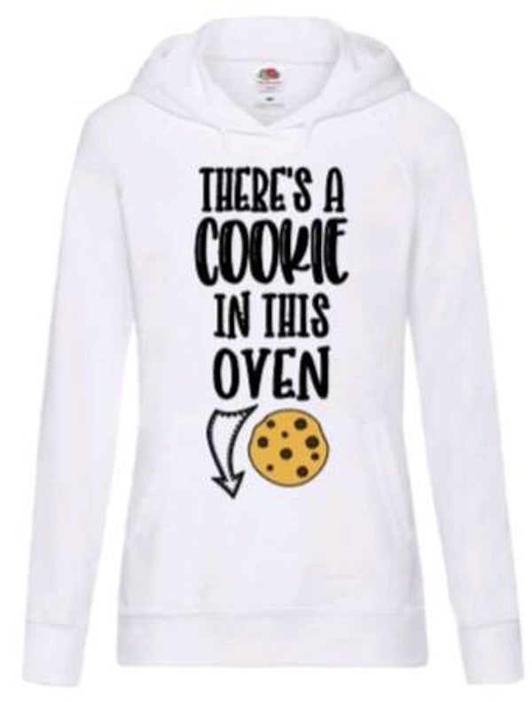 There's a cookie in this oven - Dames hoodie