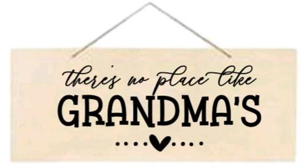 There's no place like grandma's - Rechthoek