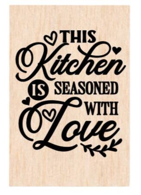 This kitchen is seasoned with love - A4