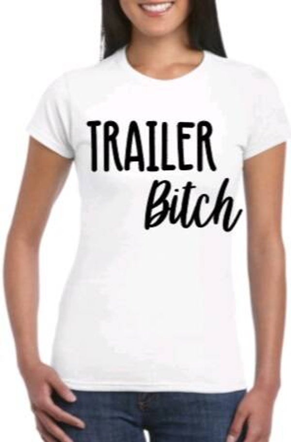 Trailer Bitch - Dames shirt