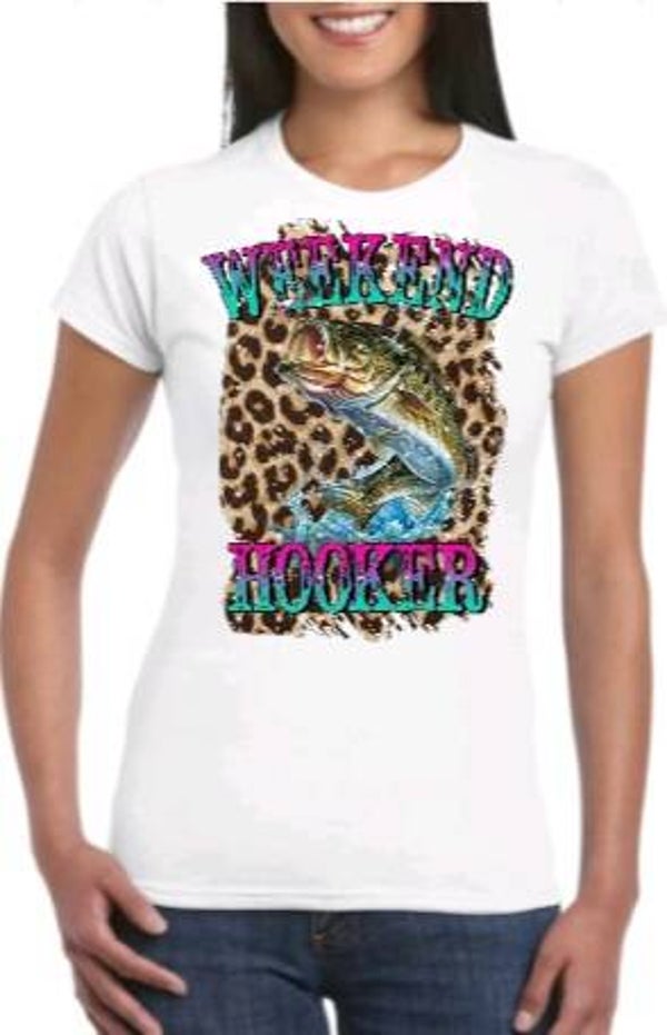 Weekend hooker - Dames shirt