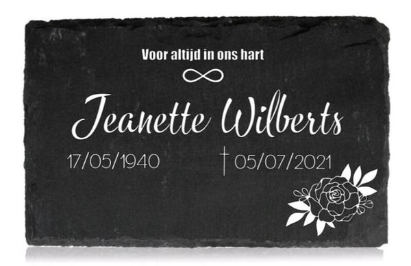 Voor altijd in ons hart