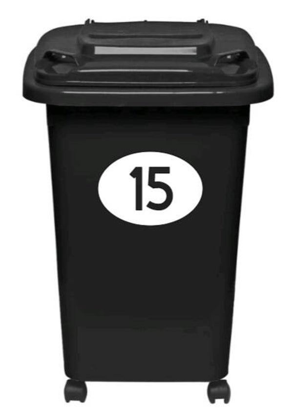 Kliko sticker huisnummer