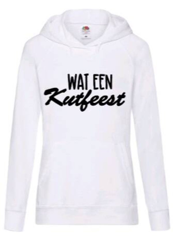 Wat een kutfeest - Dames hoodie