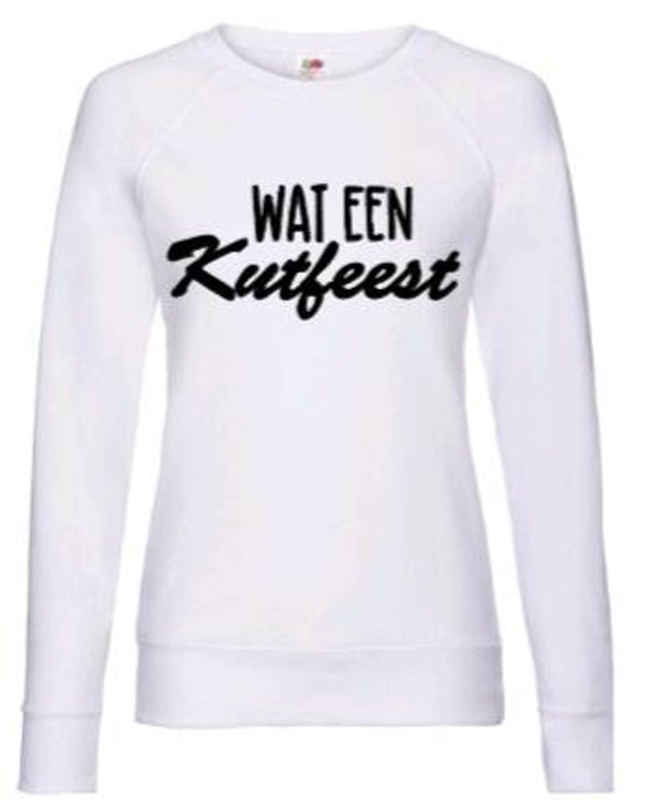 Wat een kutfeest - Dames trui