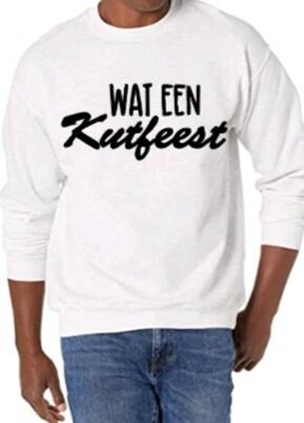 Wat een kutfeest - Heren trui
