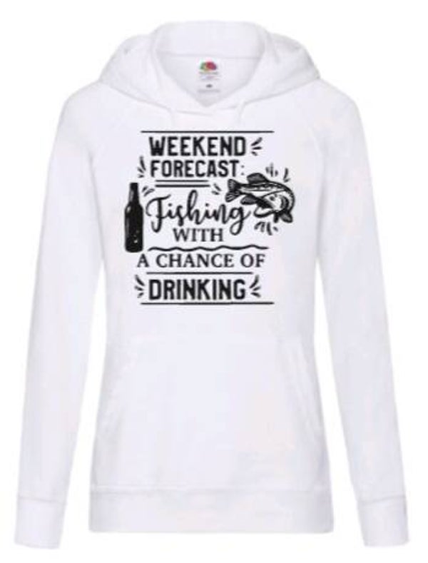 Weekend forcast - Dames hoodie