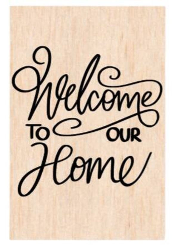 Welcome to our home - A4