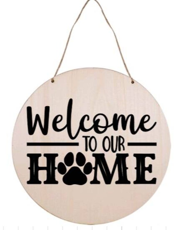 Welcome to our home - Rond