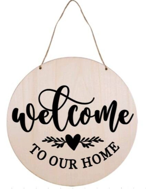 Welcome to our home 3 - Rond