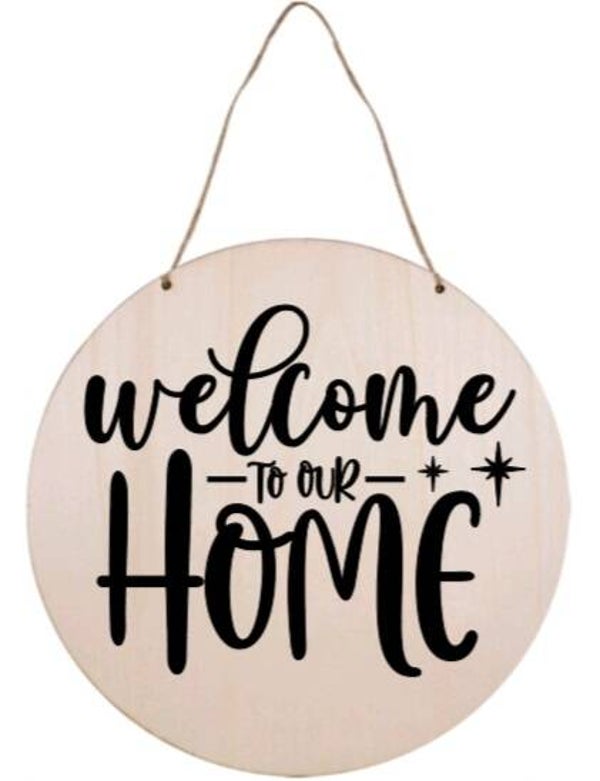 Welcome to our home - Rond