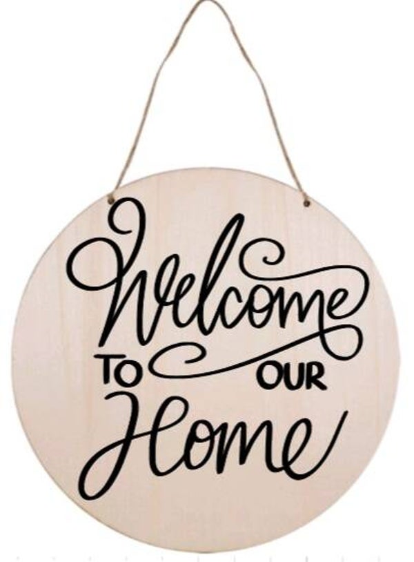 Welcome to our home 2 - Rond