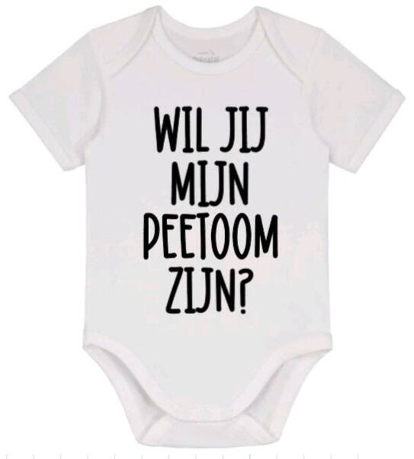 Wil jij mijn peetoom zijn? - Rompertje