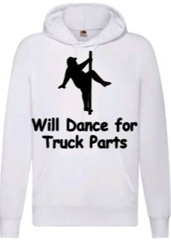 Will dance for truck parts - Heren hoodie
