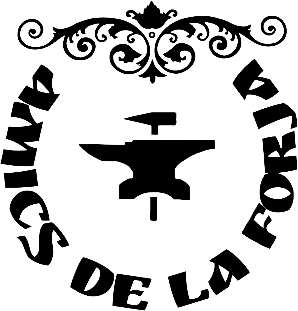 Logo Associació de Jocs de Taula La Forja