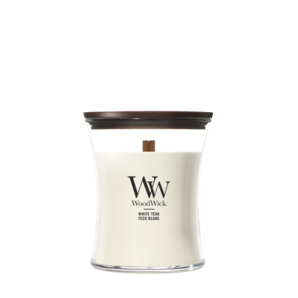 WoodWick Kaars - White Teak