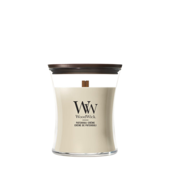 WoodWick Kaars - Patchouli Crème
