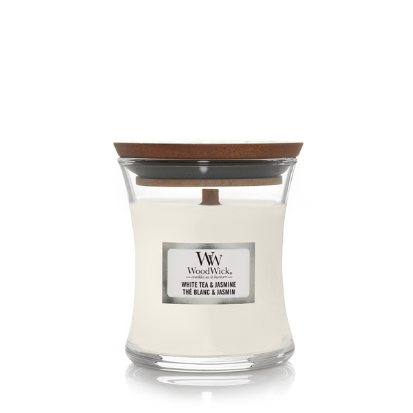 WoodWick Kaars - White Thea & Jasmine