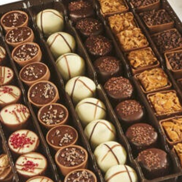 Handgemaakte Belgische bonbons