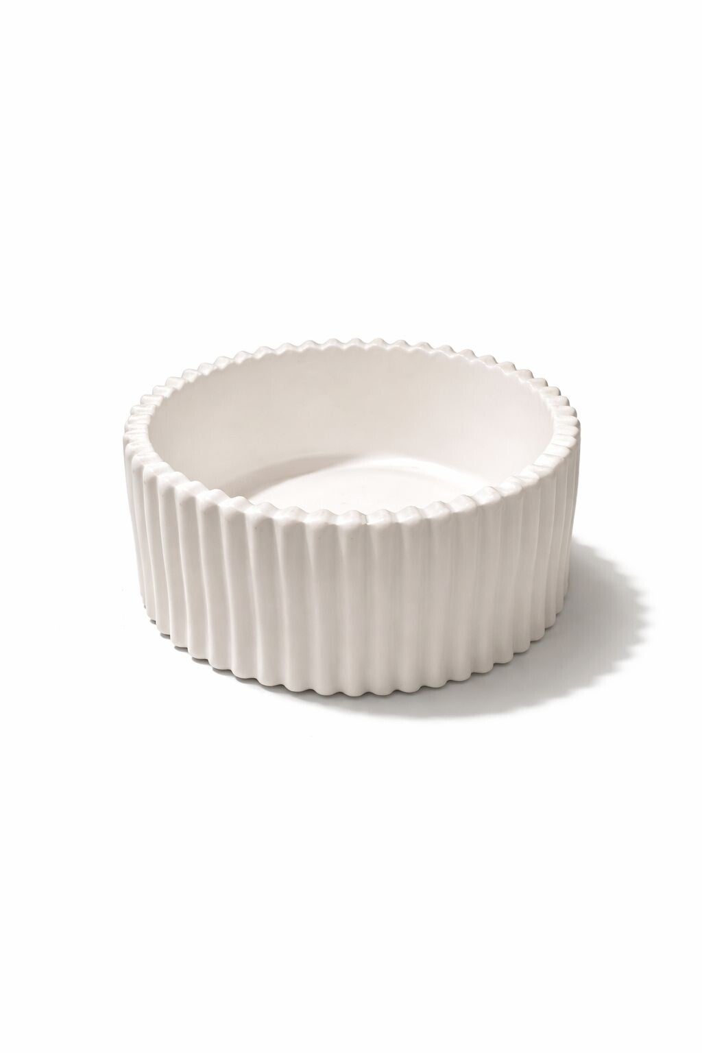 Handcrafted Ceramic Powder Decorative Bowl