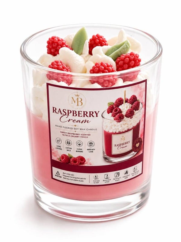 Fruit & Cream Collection - Handmade Soy Wax Candles