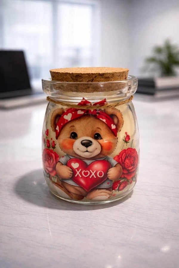 Soy Wax Scented Candle - Perfect Gift for Valentine's Day, Mother's Day & Special Occasions