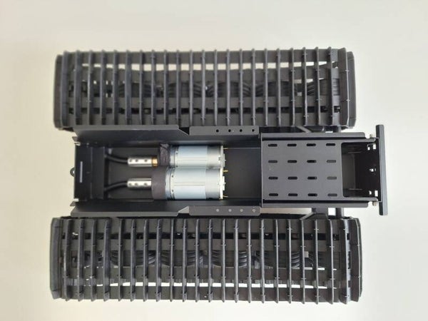 Châssis de dameuse RC 1/12 hydraulique