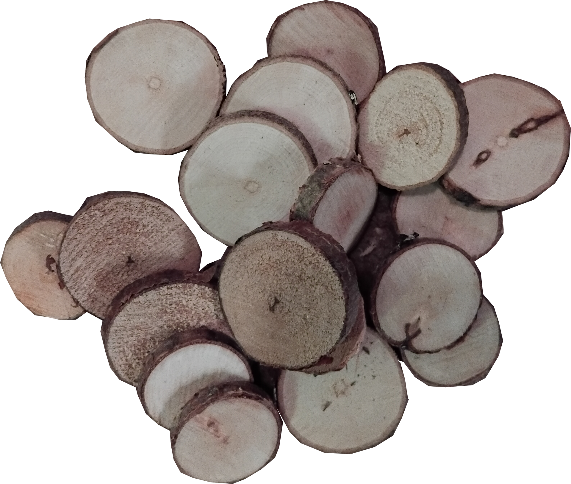 Puukiekot askarteluun – sekapuuta (20 kpl / pussi)