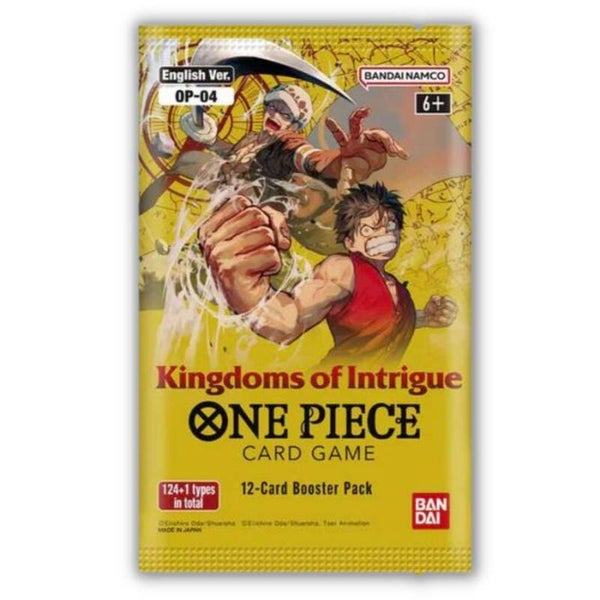 One Piece Kingdom of Intrigue OP04 Booster ENG