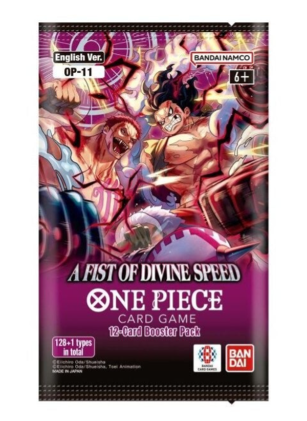 One Piece Fist Of Divine Speed Booster OP11 ENG