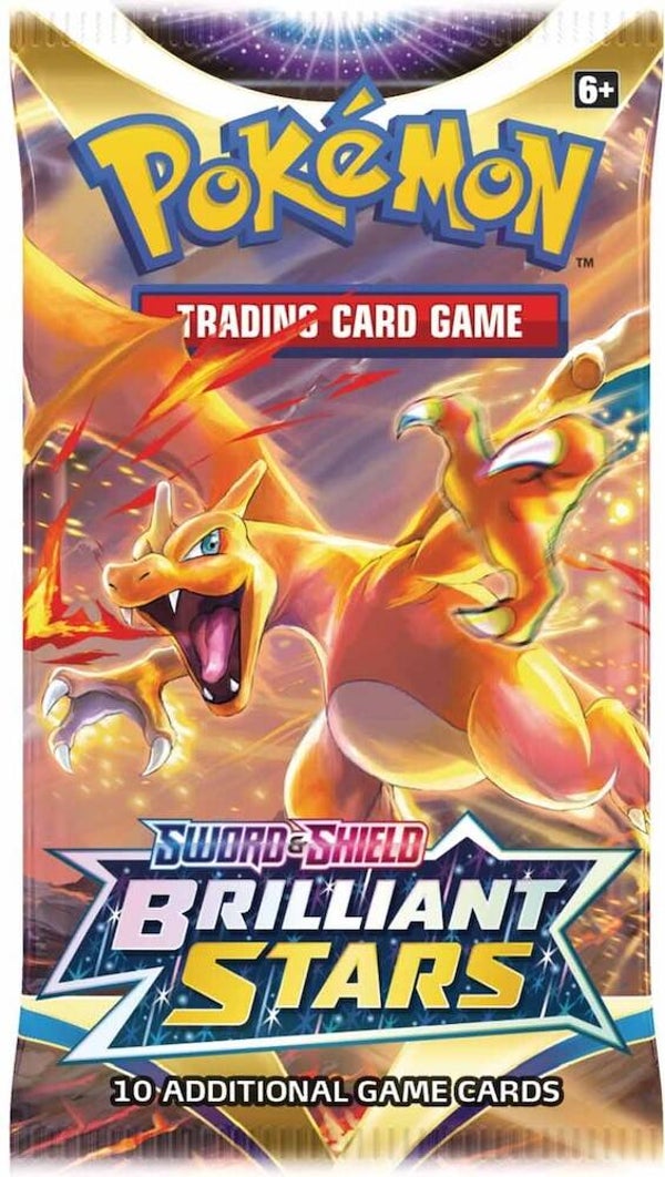 Pokémon Sword & Shield: Brilliant Stars Booster Pack Englisch
