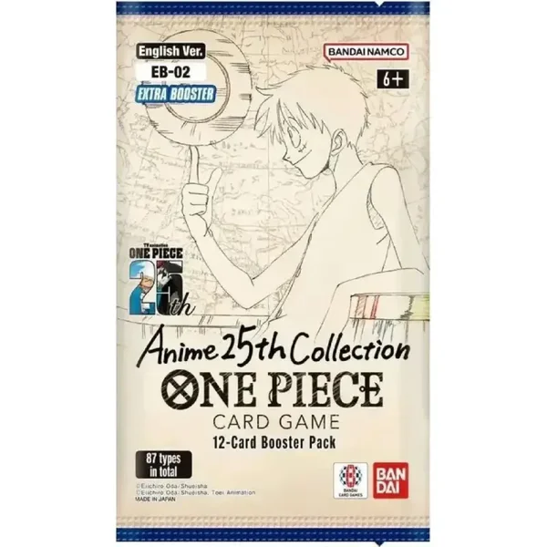 One Piece Anime 25th Collection Extra EB02 Booster ENG