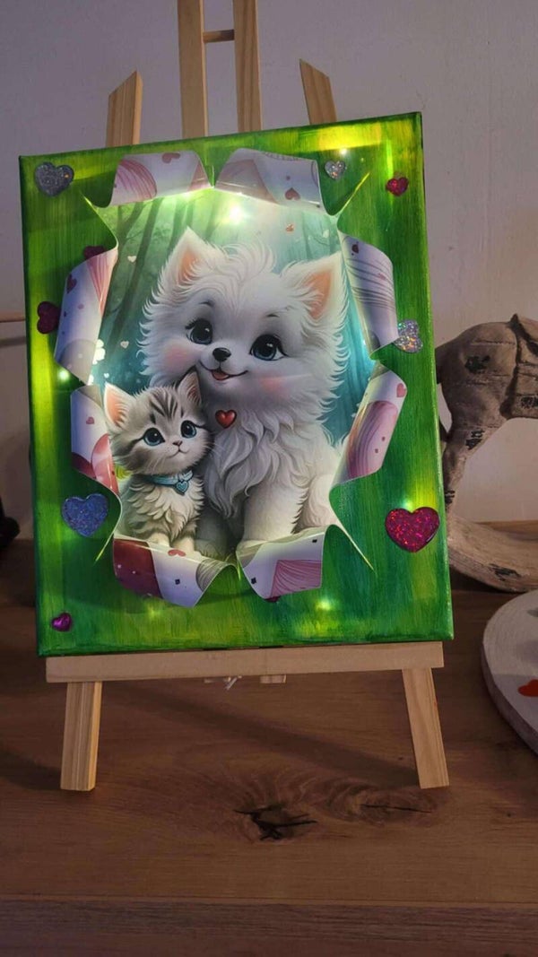 Toile - Monde animaux