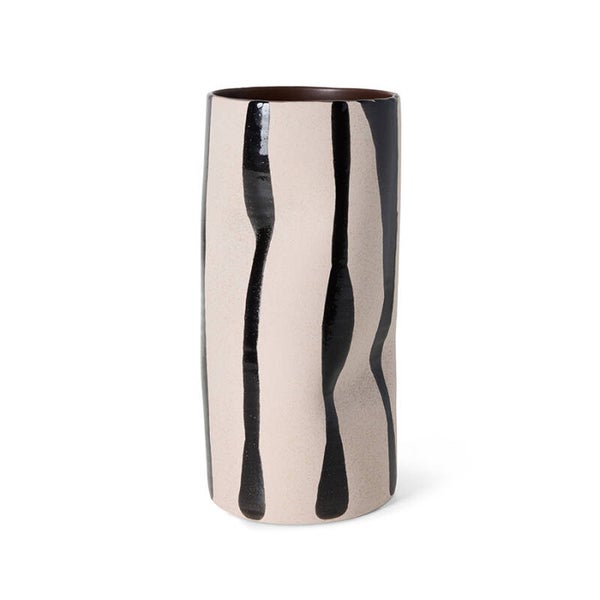 HK - Vase Mono Sand Black