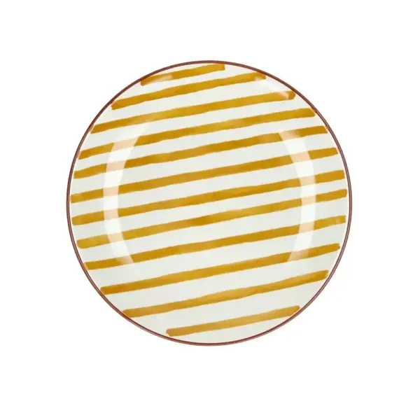 POMAX - Dessert Plate Mykonos Yellow