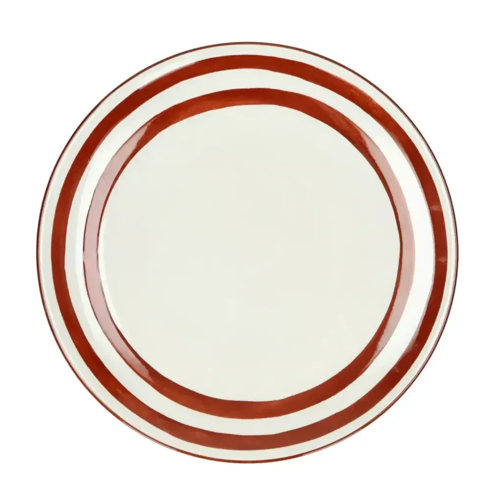 POMAX - Dinner Plate Mykonos Rust