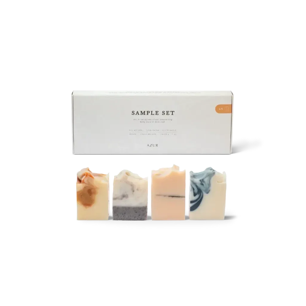 AZUR - Gift Box - Natural Soap Bars