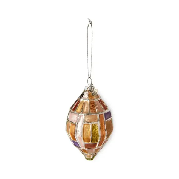 HK - Christmas Ornament Brutalist Oval (sale)