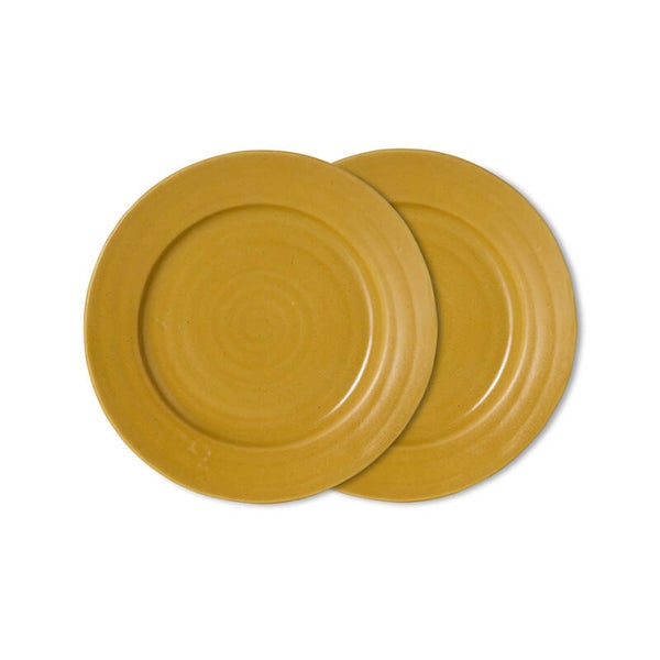 HK - Farmhouse - Side Plates Ochre