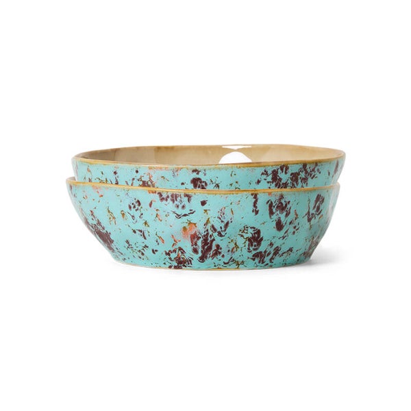 HK - 70s Pasta Bowls Patina