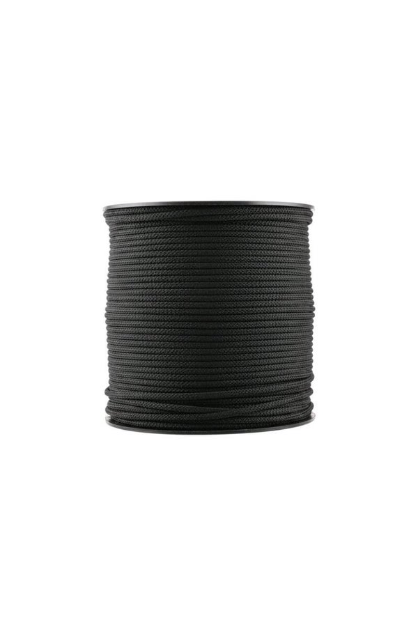 Polyestersnor 6 mm Svart nr 18