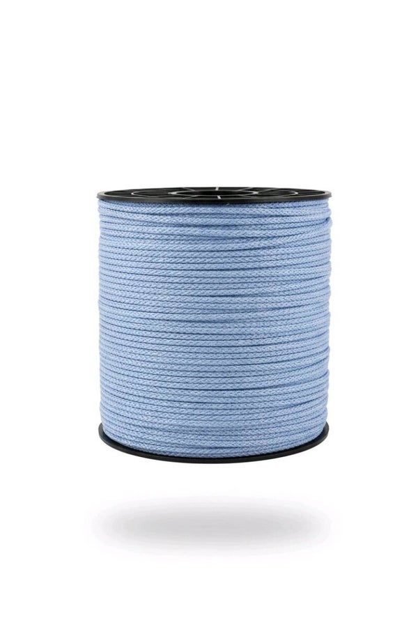 Polyestersnor 6 mm Baby blå nr 20